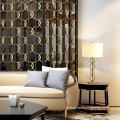 Glass Table Lamp Glass ball combination fabric lampshade luxury table lamps Factory